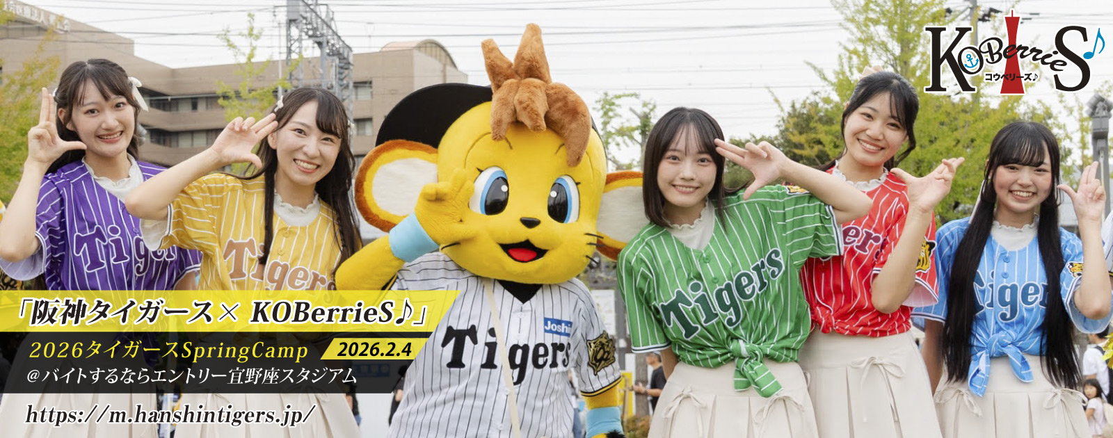 阪神タイガース×KOBerrieS♪